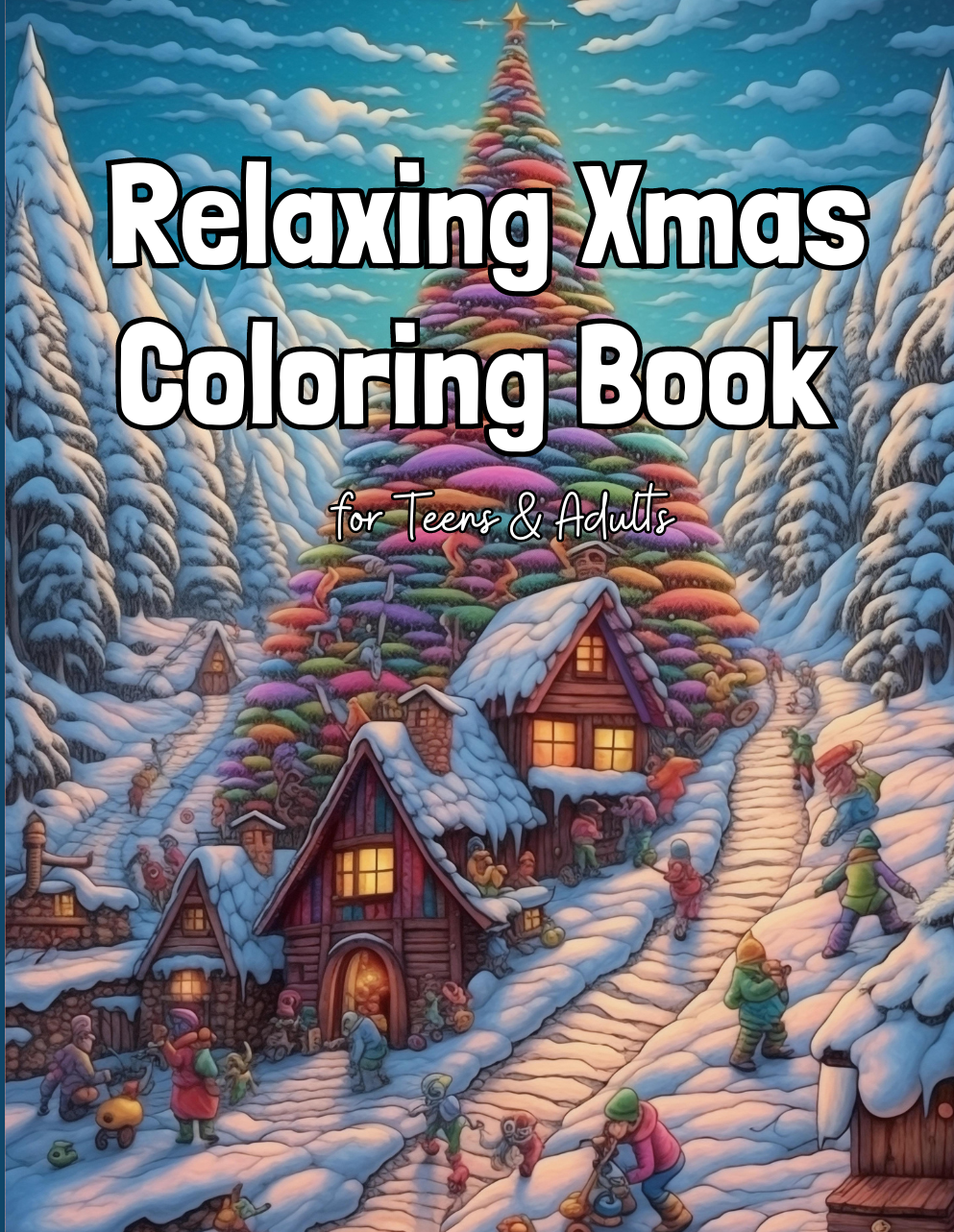 Xmas Adult Coloring